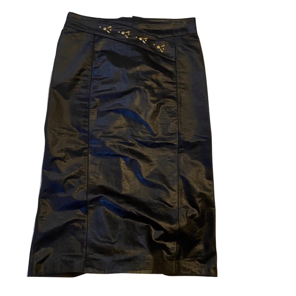 Vintage 1980’s Faux Leather Skirt